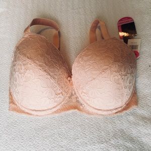 NWT Blush Lace Bra - Hips and Curves size 38G